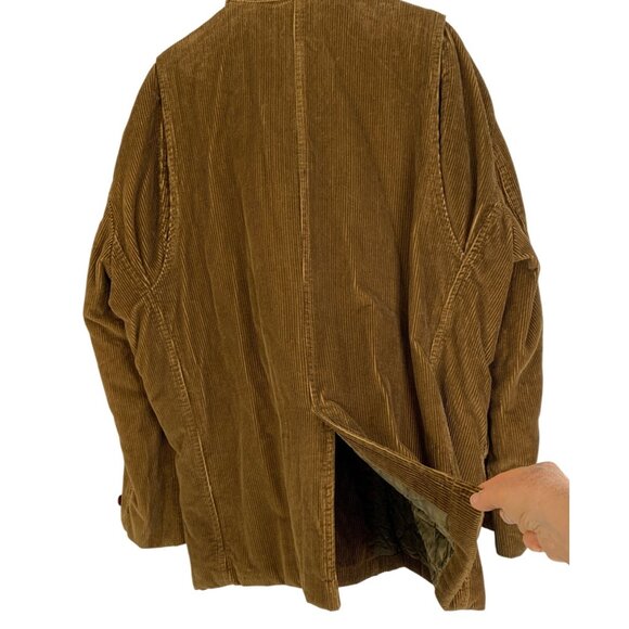 Rare NWT Filson CCF Corduroy Wilmont Jacket XL Brown Quilted Lining - Picture 3 of 11